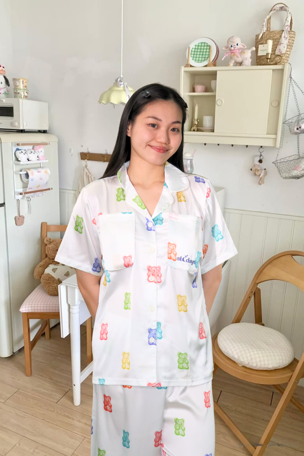Gummy Garden Oversized Pants Set