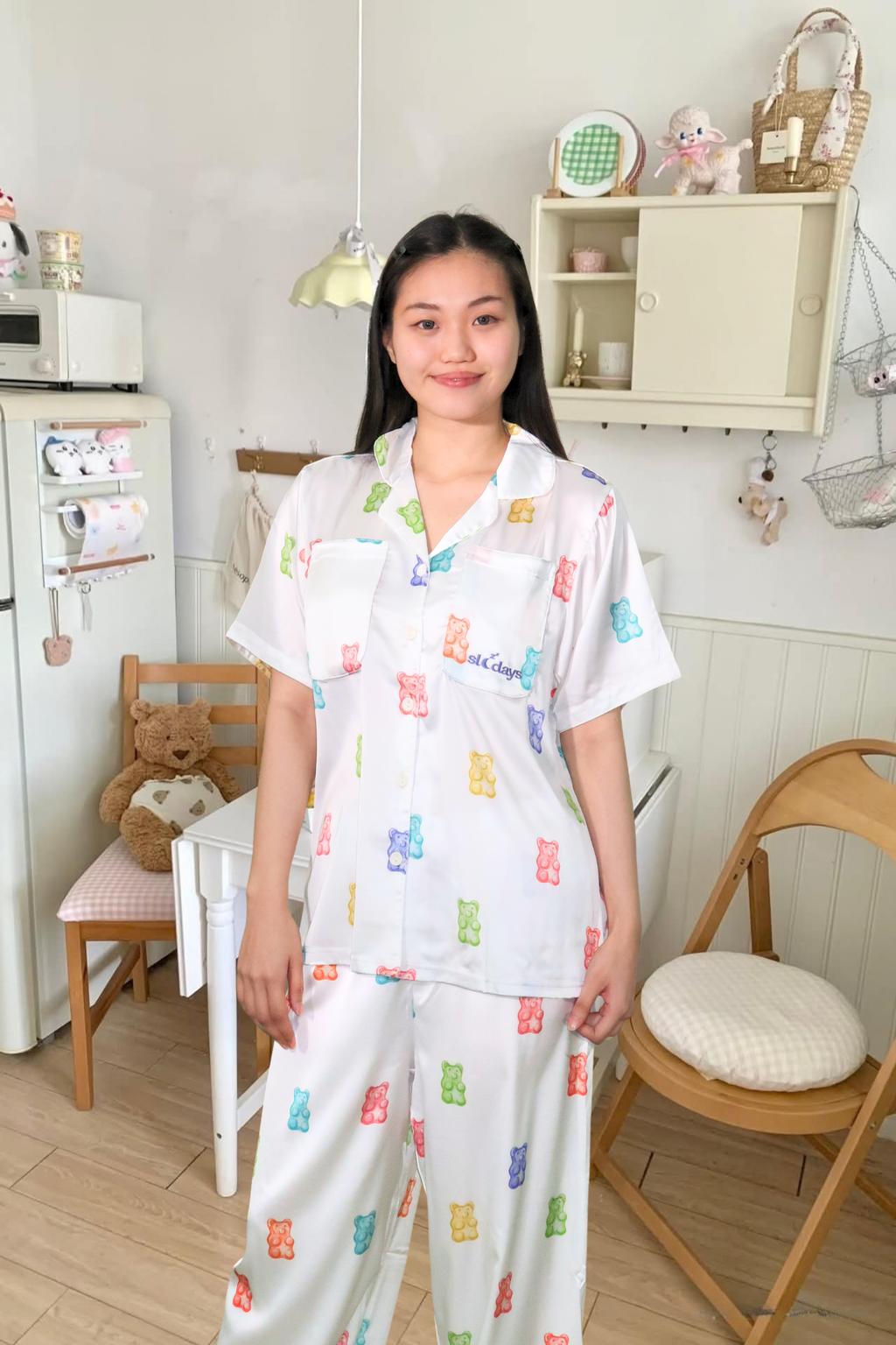 Gummy Garden Oversized Pants Set