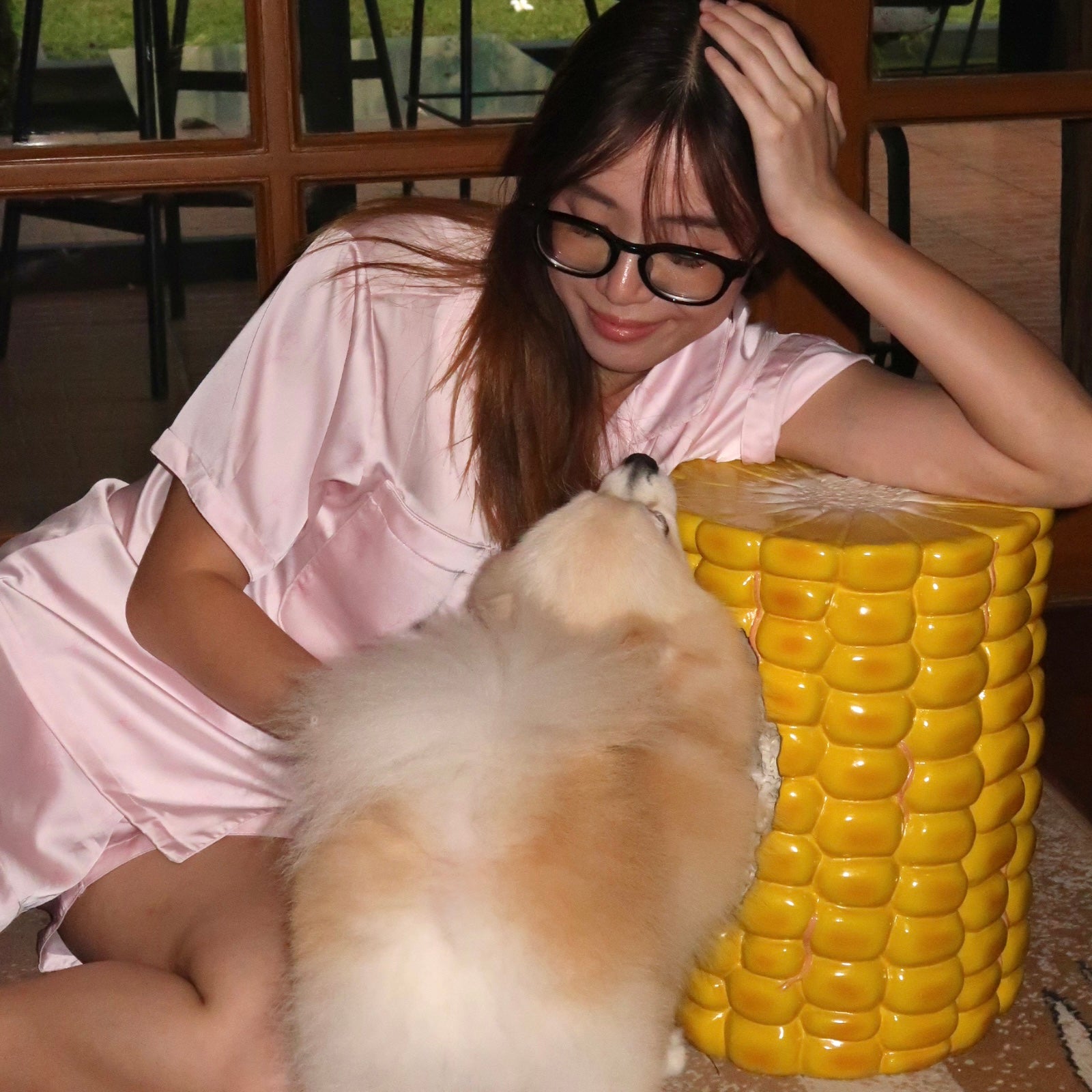 Bloom Oversized Shorts Set