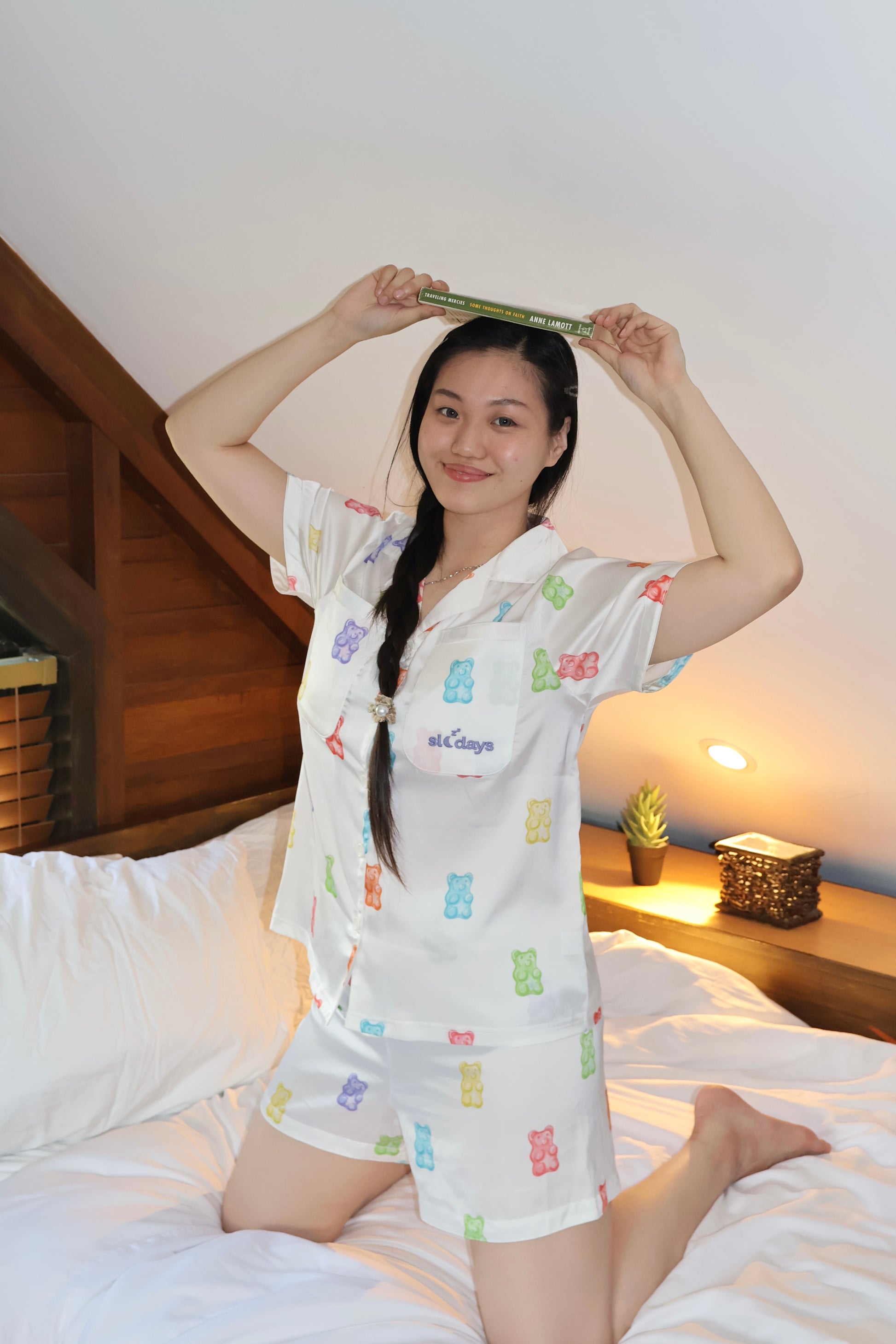 Gummy Garden Oversized Shorts Set