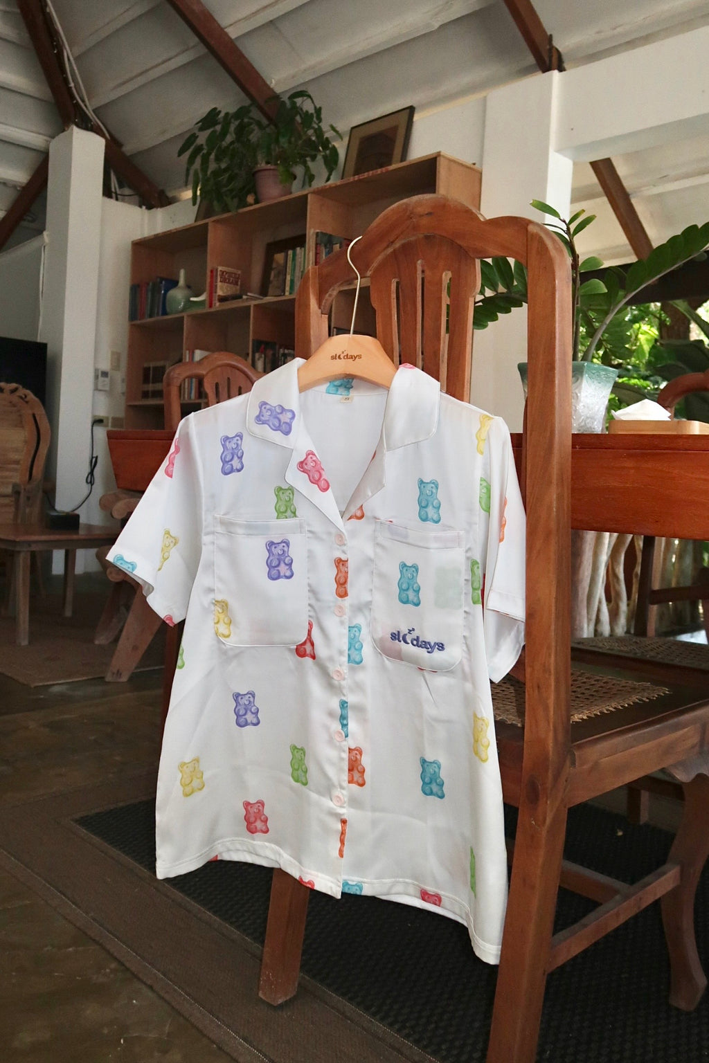 Gummy Garden Oversized Shorts Set
