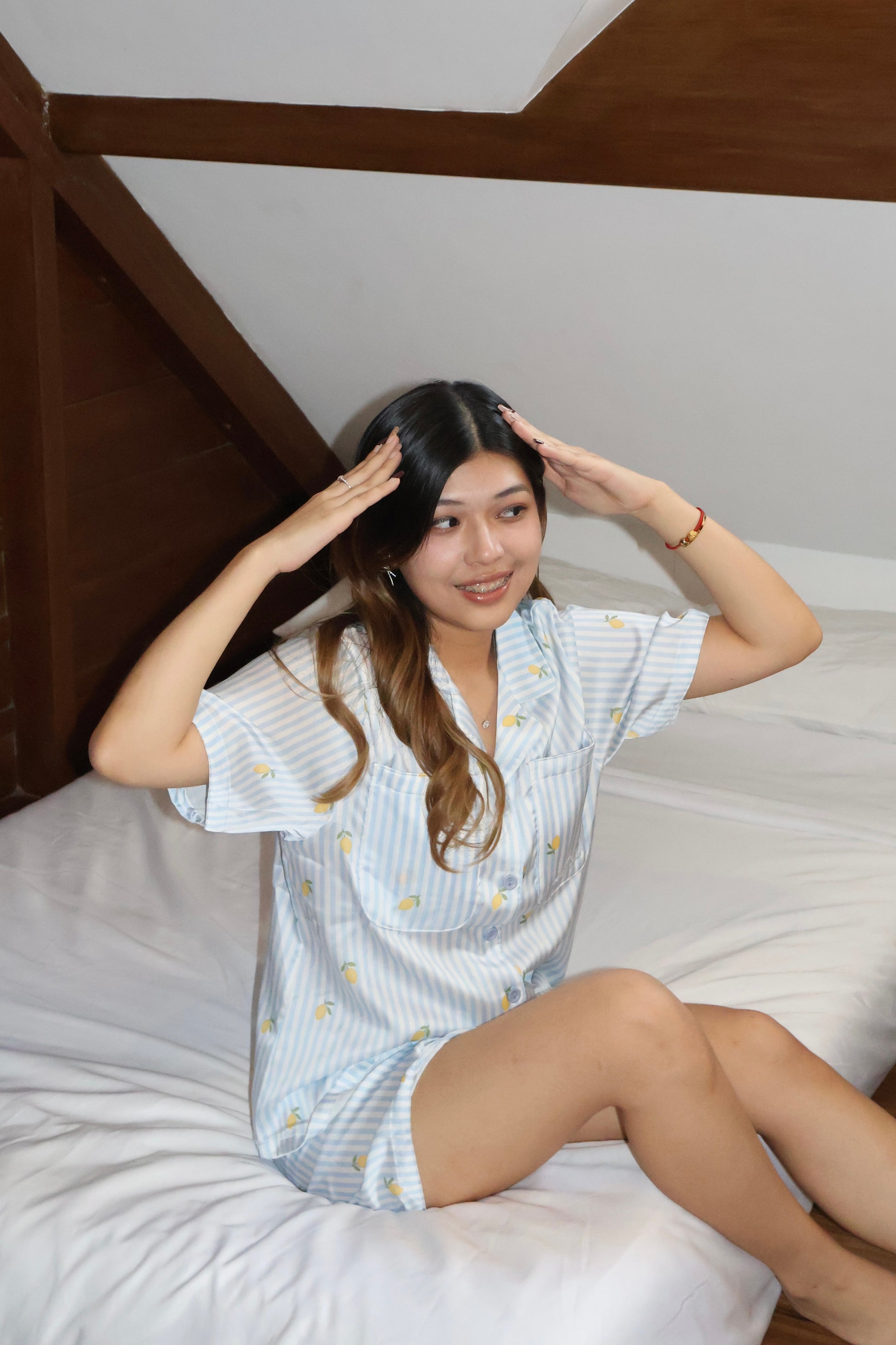 Citrus Oversized Shorts Set