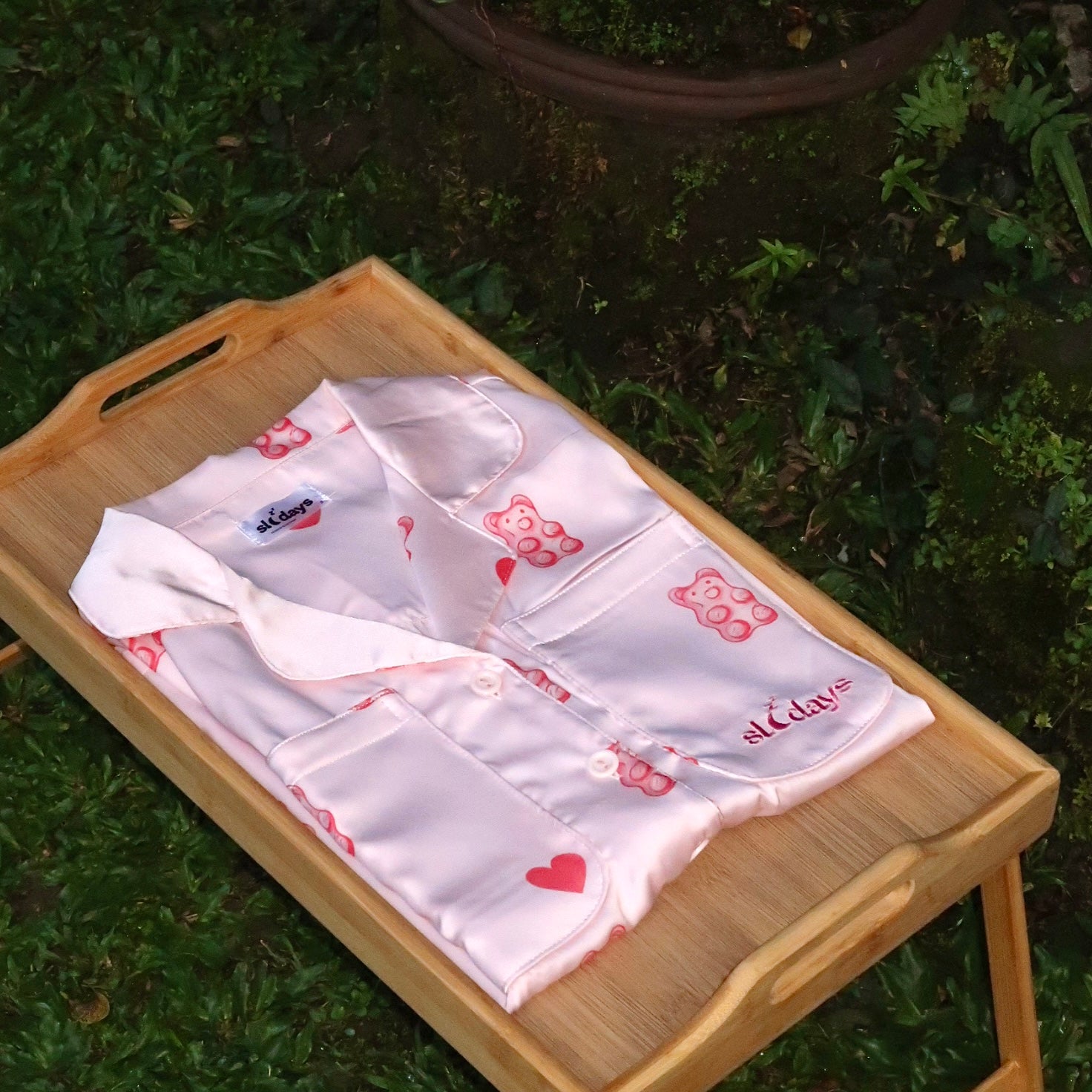 Gummy Oversized Bear Pants Set