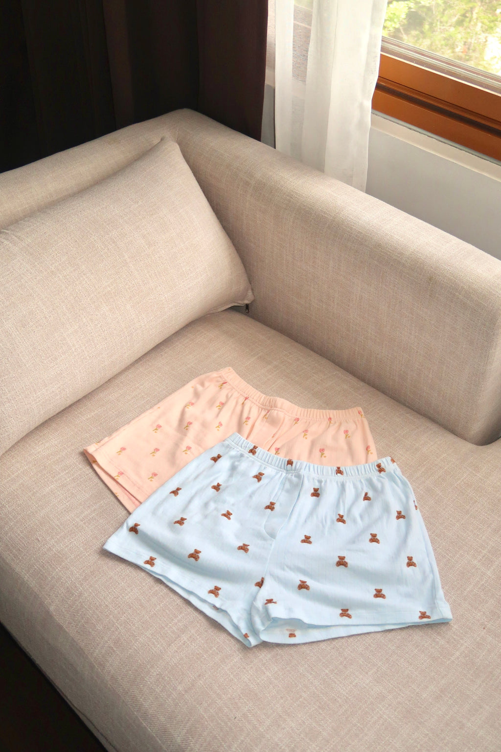 Baby Bear Non-Padded Cami Lounge Sleeveless Shorts Set